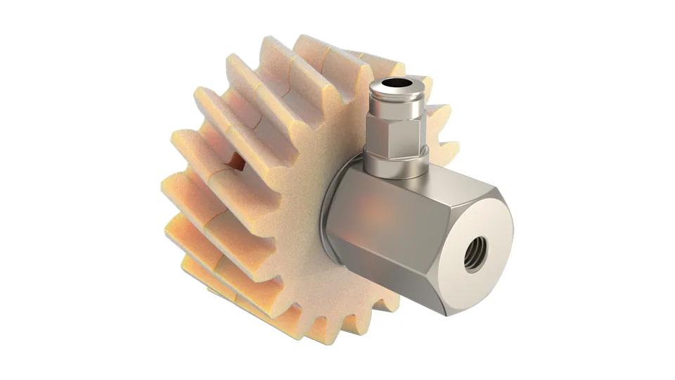 LMT lubrication pinion